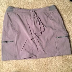 Gray Athletic Skirt